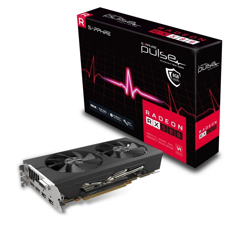Sapphire Radeon RX 580 Pulse OC 8GB